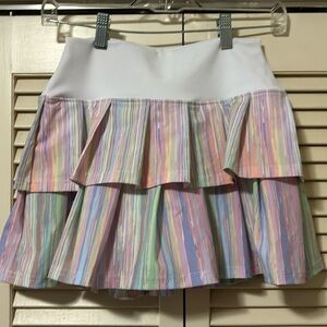 Brand new Faye + Florie multicolor tennis/ pickleball skort